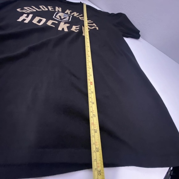 Men’s Vegas Golden Knights black T Shirt Majestic size L - Picture 4 of 7
